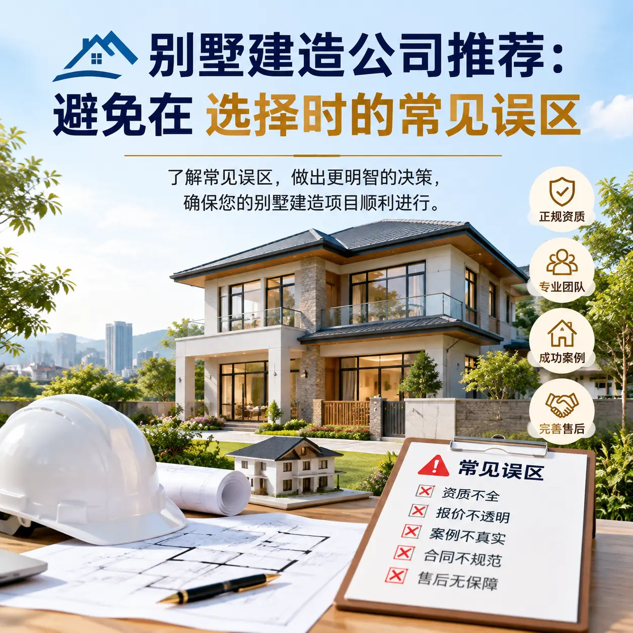 别墅建造公司推荐:避免在 晴隆 选择时的常见误区