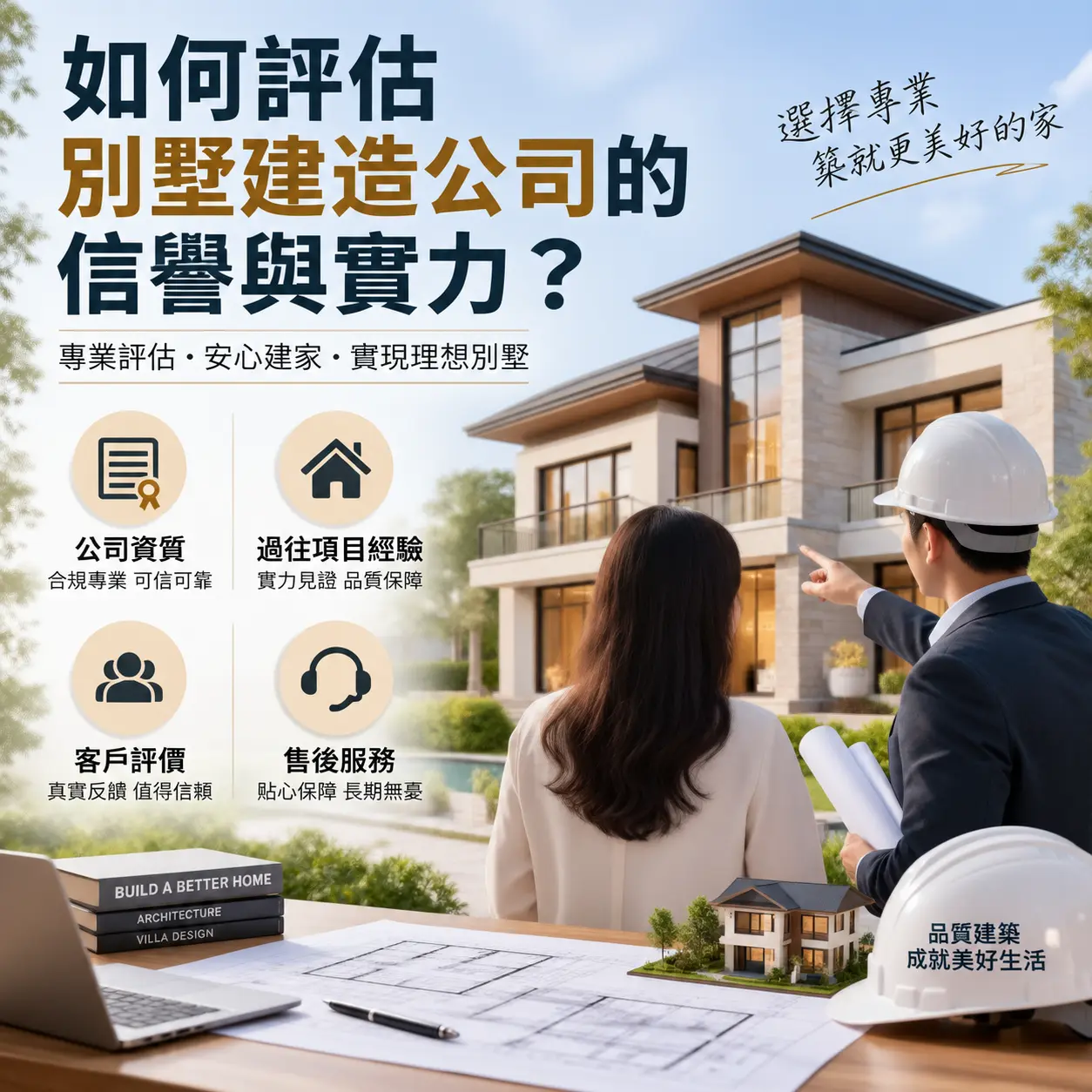 如何评估 晴隆 别墅建造公司的信誉与实力?