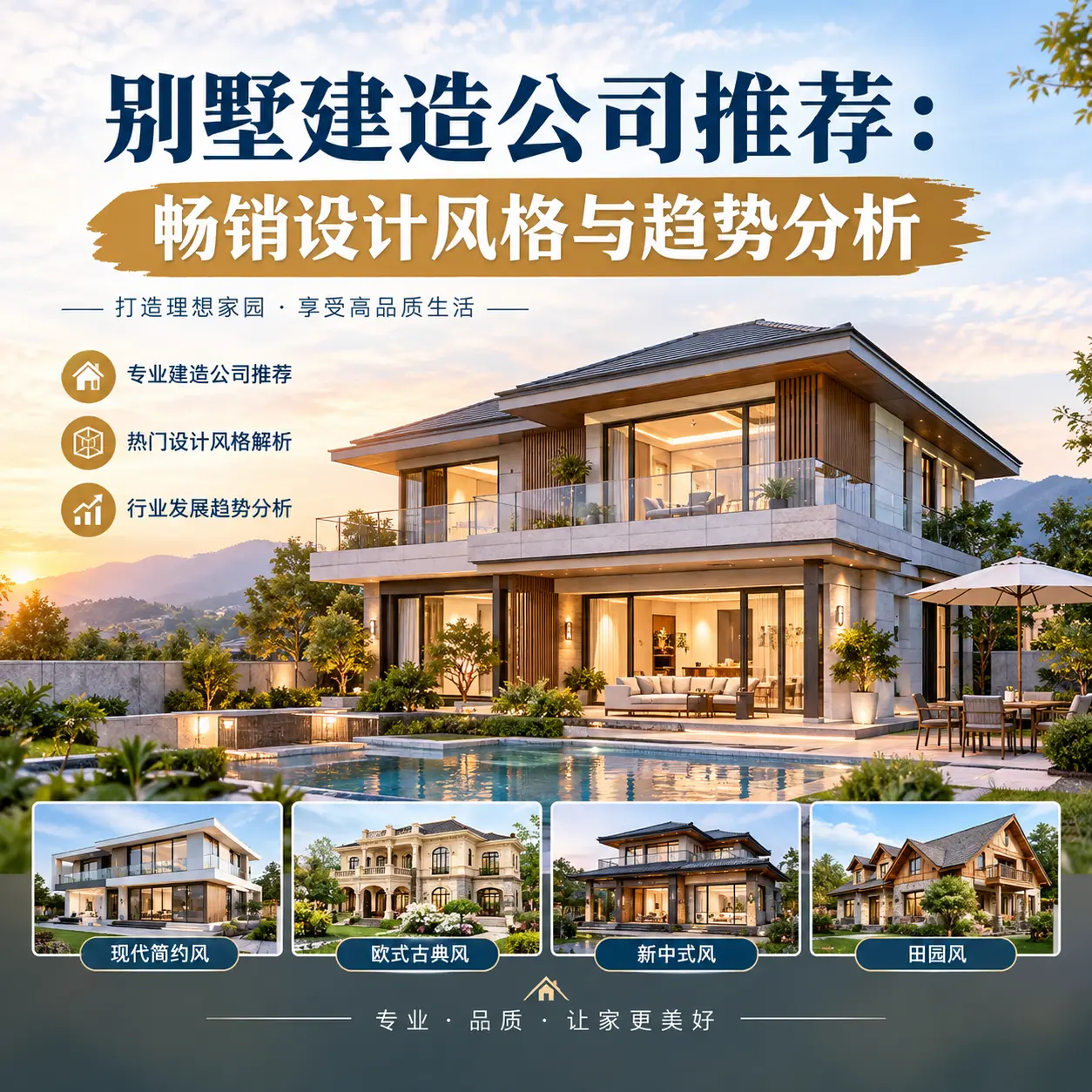 别墅建造公司推荐: 晴隆 畅销设计风格与趋势分析