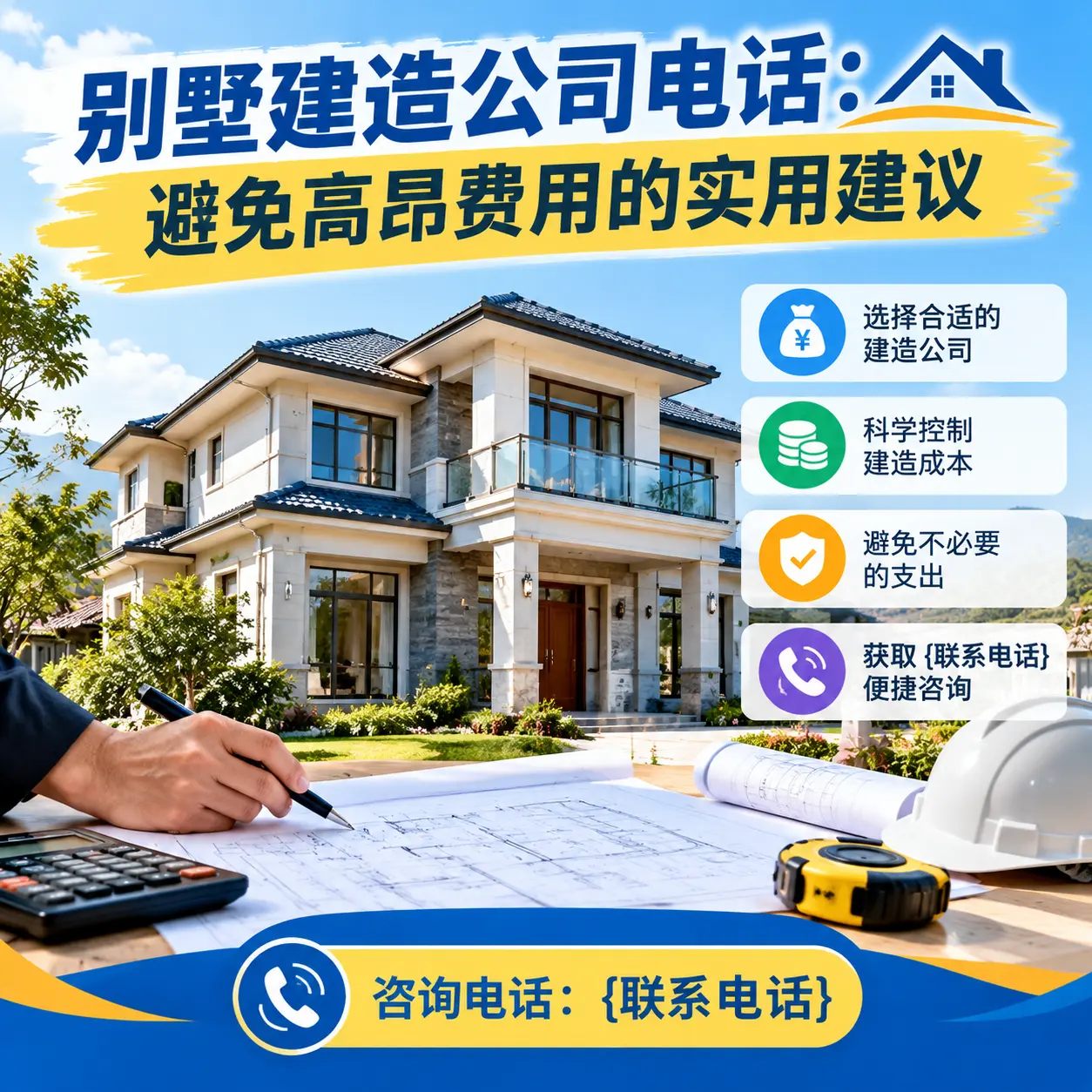 晴隆别墅建造公司电话:避免高昂费用的实用建议