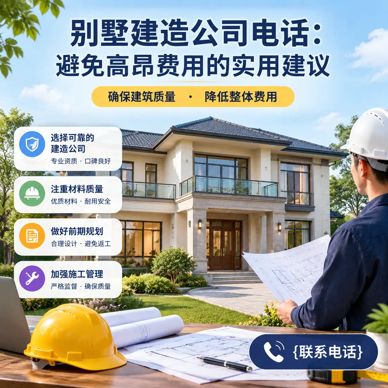 晴隆别墅建造公司电话:避免高昂费用的实用建议