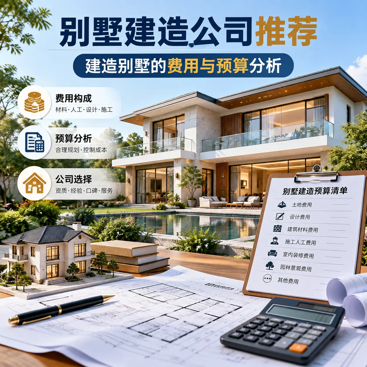别墅建造公司推荐: 晴隆 建造别墅的费用与预算分析