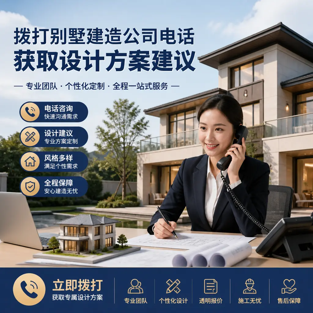 拨打晴隆别墅建造公司电话,获取设计方案建议