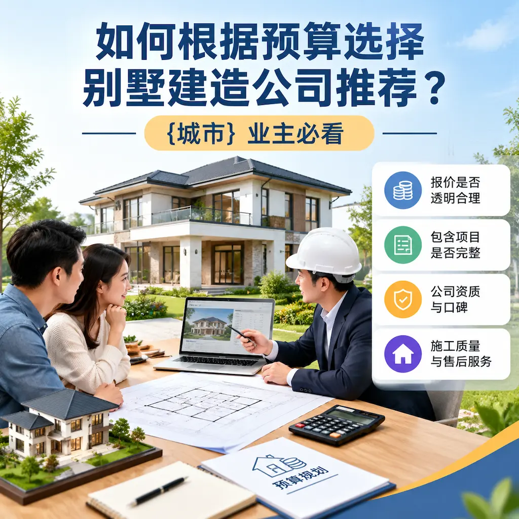 如何根据预算选择别墅建造公司推荐? 晴隆 业主必看