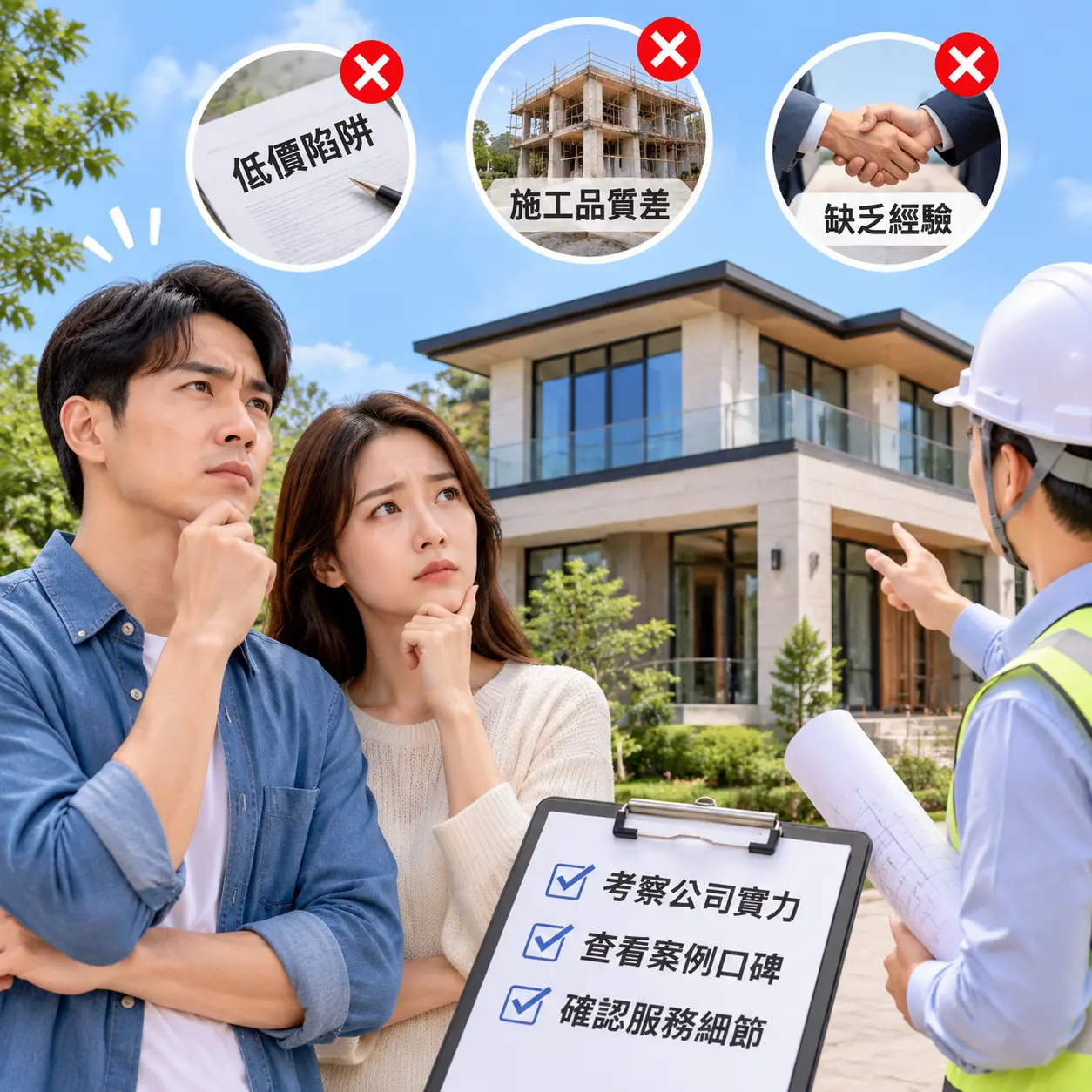 如何在 晴隆 选择最佳别墅建造公司推荐?